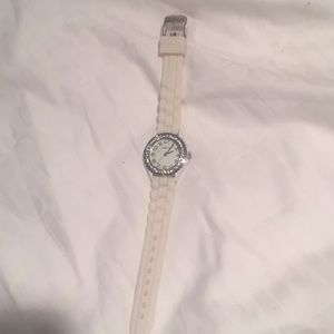 Geneva jelly watch with crystals